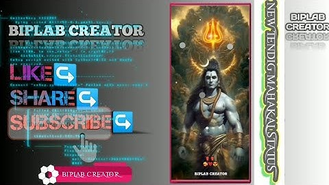 Mahadev Tending Love 💕 status video editing 💯 alight motion editing 💯 New trend mahakal