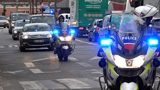 convoi du  premier ministre hongrois Viktor Orban à Paris