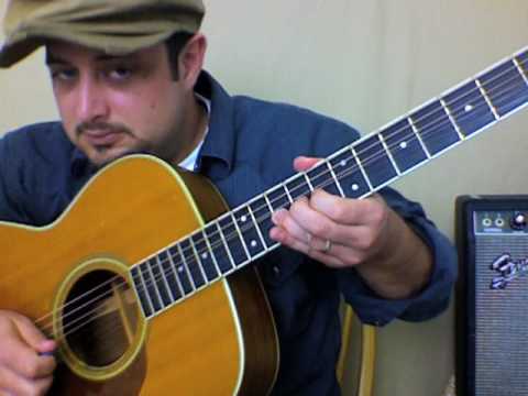 How to play Acoustic Guitar Lesson basic finger picking - Robin Thicke "Lost Without You"