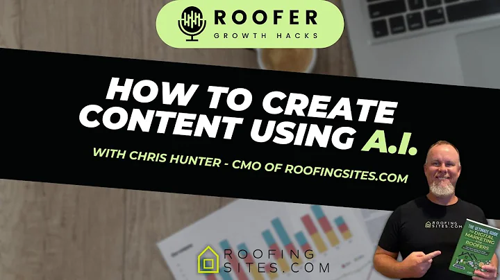 Roofer Growth Hacks - Season 1 Episode 35 - AI for Roofers: How to Create Content Using AI w/ Chris