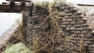 Create Eroded Brick Walls For Your Model Railway | Episode #01