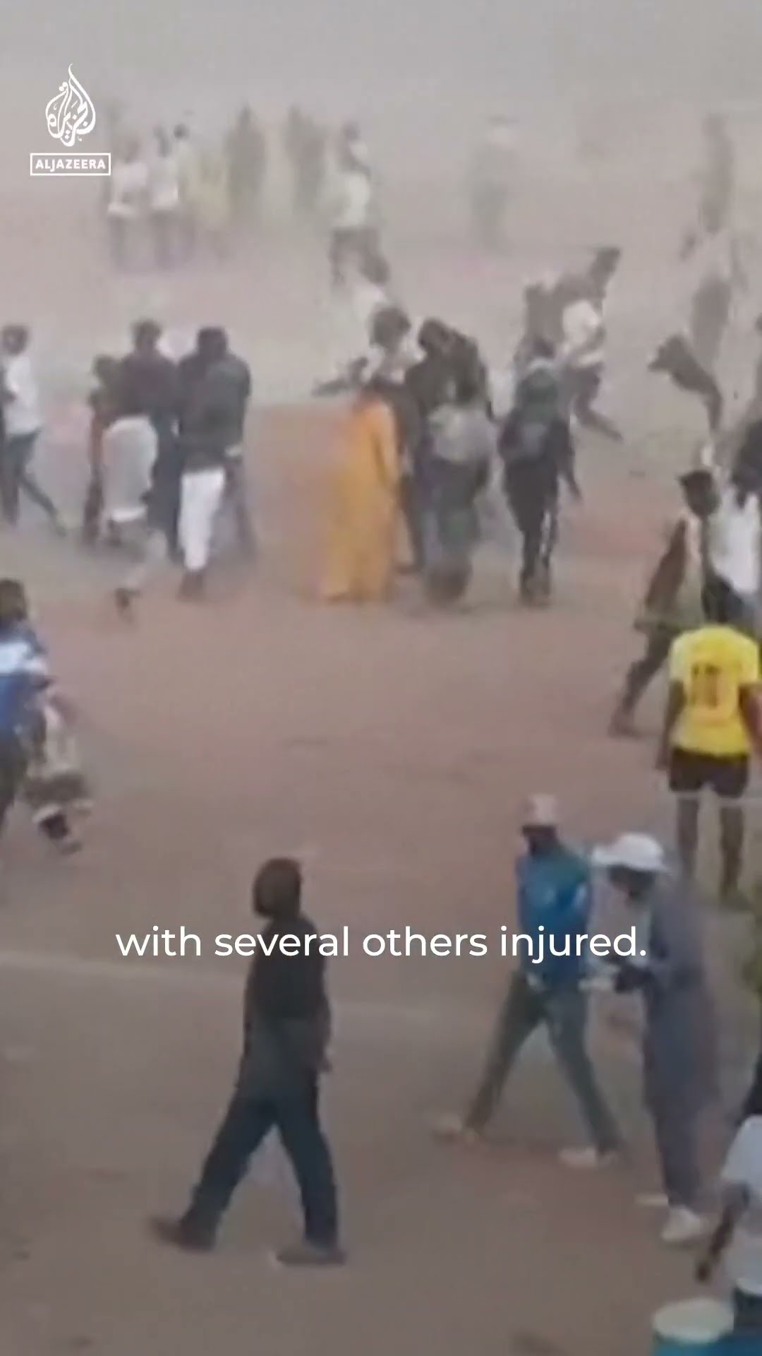 Tragedy strikes Guinea football match, stampede kills dozens | AJ #shorts