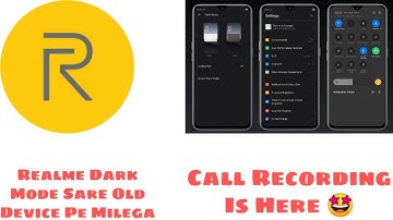 Realme Old Devices Dark Mode Confirmed 😲 | Realme 1, U1, 2, C1, 2 Pro, 3, 3i Dark Mode Update
