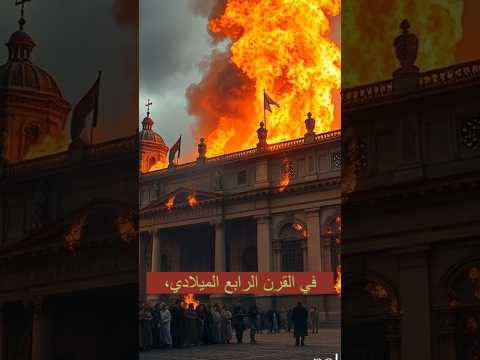 مكتبة الإسكندرية المحترقة ضياع أعظم كنوز المعرفة في العالم القديم