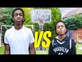 16 Year Old vs 11 Year Old Basketball 1v1