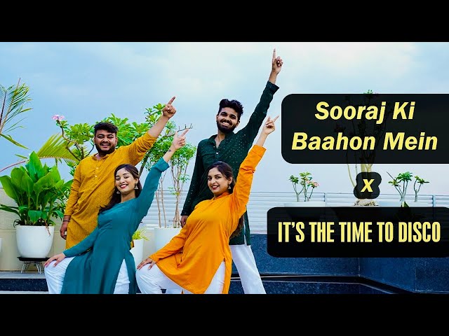 Wedding Dance Mashup for Friends / Cousins | Sooraj Ki Baahon Mein X It's the Time to Disco | Nisha class=