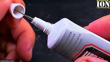 E6000 Glue Properties and Strength Test