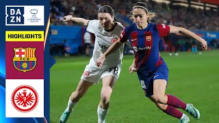 HIGHLIGHTS | FC Barcelona vs. Eintracht Frankfurt -- UEFA Women's Champions League 2023-24 (Español)
