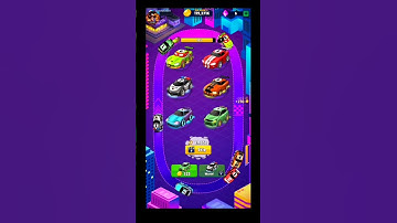 Merge Neon Car I Become Most Fastest Car #merge #shorts #short #car #gaming #cars #gameplay #game