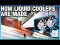 How PC Liquid Coolers Are Made | China Factory Tours (Cooler Master & DeepCool)