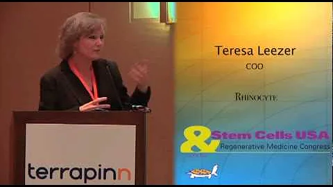 Teresa Leezer of Rhinocyte on neurodegenerativ... ...