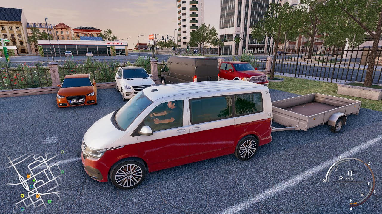 Truck & Logistics Simulator - Blue Pick Up Truck Driving Delivery Driving