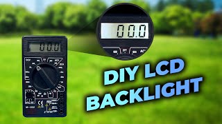 See Clearly: How to Add Backlight to Your Multimeter Display DIY