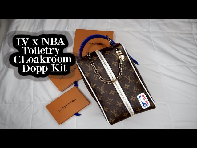 Louis Vuitton X NBA Cloakroom Dopp Kit Bag MW1342 – LuxuryPromise