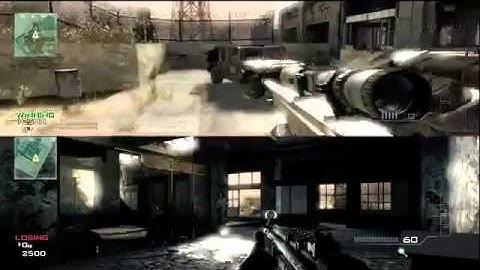 MW3 25 KILLSTREAK (NUKE) THE M.O.A.B! (PRIVATE MATCH)