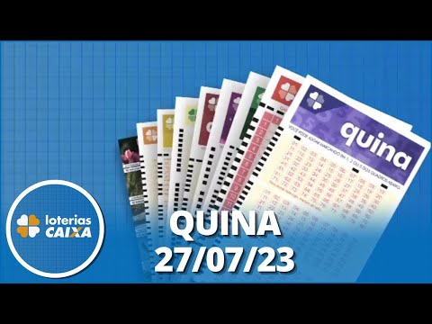 Resultado da Quina - Concurso nº 6200 - 27/07/2023