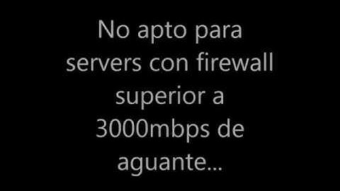 Tirar  (Lagg + Tumbar) Server SAMP 0.3x Hosteado "FUNCIONA!!"