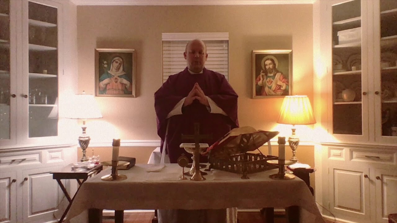 Daily Mass, March 18, 2020 YouTube