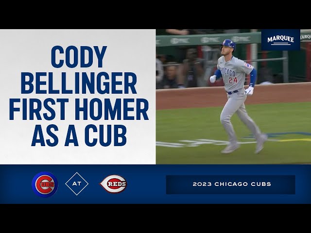 Cody Bellinger's First Home Run As a Cub 