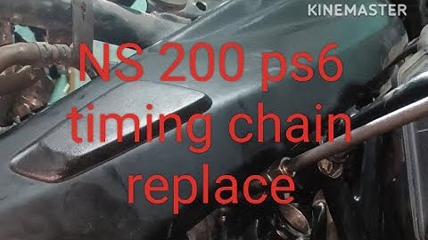 Pulsar ns200 bs6 timing chain replace#porimol das