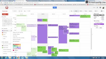 Customizing your Calendar colors