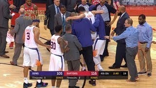 OMG Its Painful！Devin Booker SCARY Groin Injury VS Raptors