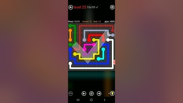 How to solve flow free (10x10 mania level 25)