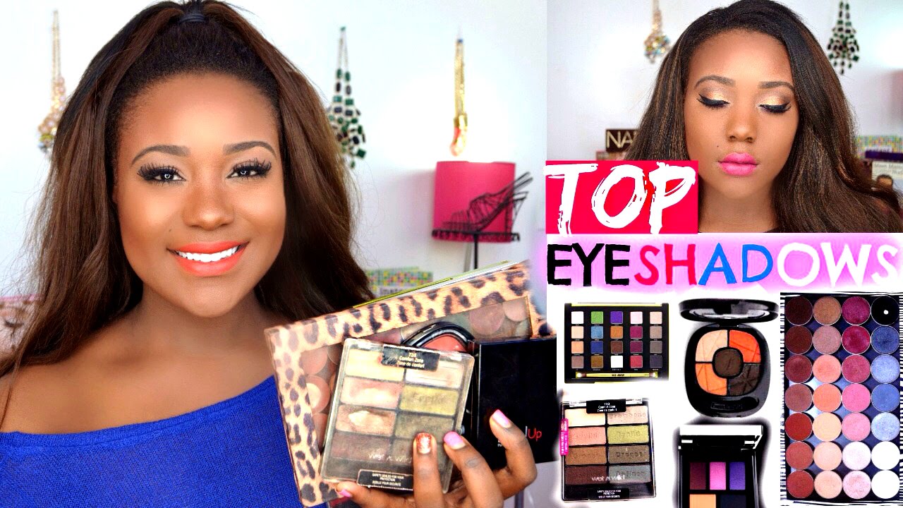 Top DRUGSTORE Makeup 2015 I Affordable Eyeshadows Swatches FOR