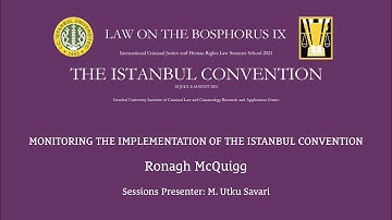 Monitoring the Implementation of the Istanbul Convention (Law on the Bosphorus 2021)