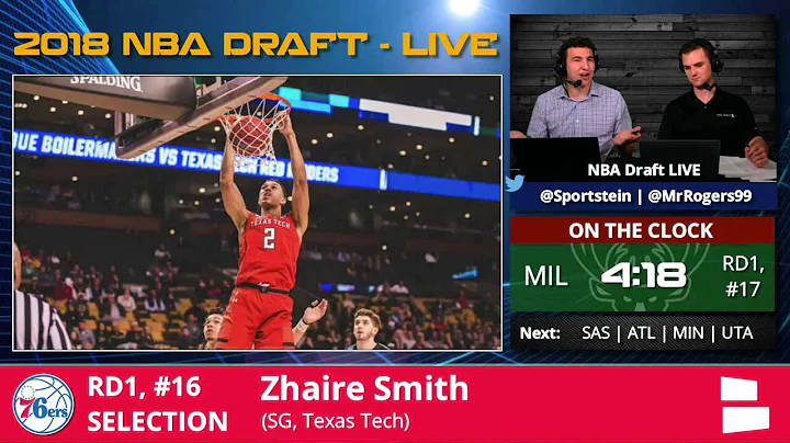 Philadelphia 76ers Select Zhaire Smith With Pick #16 In Trade With Phoenix Suns - DayDayNews