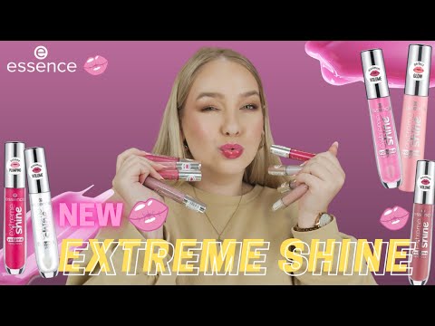 Видео: Essence Pure Chic XXXL Shine Lip Gloss Review