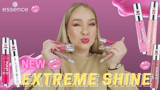 NEW essence EXTREME Shine Volume Lipgloss! ✨| All 15 Shades Swatched 💋| Cosmetix