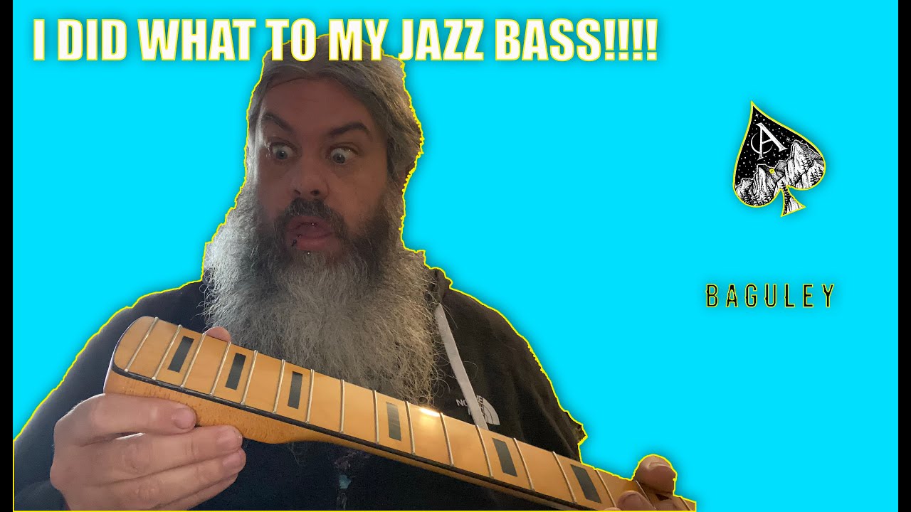 Jazz Bass Upgrades Baguley Neck and Avedissian Pickups! YouTube