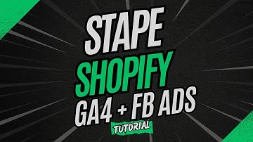 Shopify: Install GA4 Server-Side and FB Ads Conversion API with GTM and Stape - Tutorial