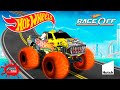 Hot Wheels Race Off New Glow Wheels Monster Truck