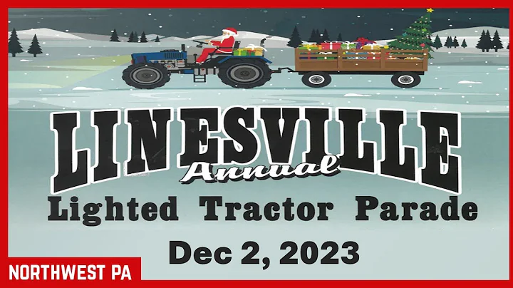 Linesville Lighted Tractor Parade (Dec 2, 2023)