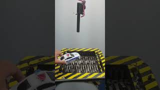 Shredding Police Car Toys