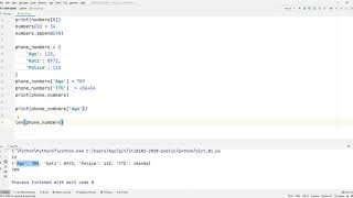 Python 101 - 09 - sõnastik (dict)