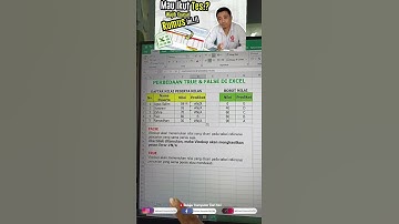 Cara VLOOKUP Excel - Pakai TRUE untuk Solusi #N/A #vlookup  #belajarexcel #microsoftexcel #excel