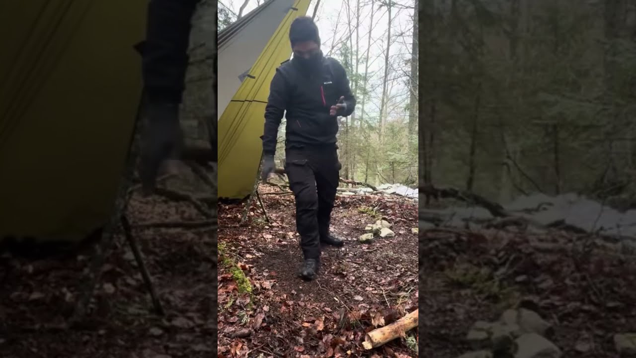 Part 5 Solo Bushcraft In Winter Camping Survival Lifehacks Outdoors