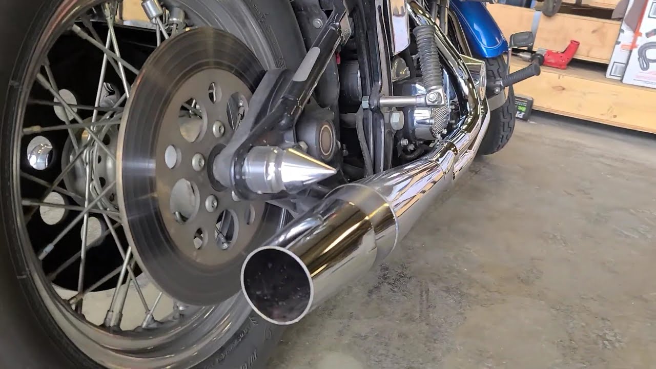Harley Davidson Evo Stage 2 with Thunderheader Exhaust YouTube