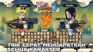 Cara Cepat Mendapatkan Semua Karakter Di Naruto Shippuden Ultimate Ninja Storm 3 Full Burst screenshot 4