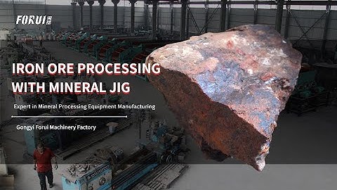 45% → 65%, INCONCEIVABLE！IRON ORE PROCESSING WITH MINERAL JIG