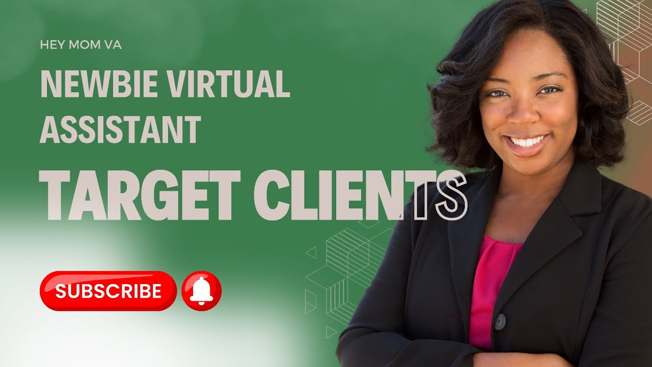 Virtual Job Preview Target Target Clients for Newbie Virtual Assistants! work from home tips - YouTube