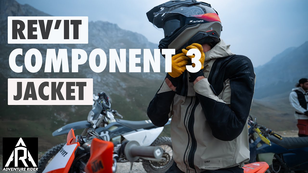 Rev'it Component 3 H2O Jacket Review | The Best lightweight ADV