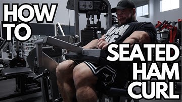 How to Do a Seated Hamstring Curl | Tuesday Tip | Hunter Labrada