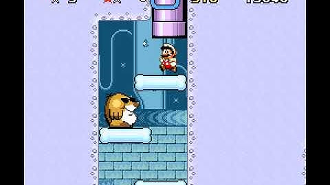 SMW Custom Level - Peppermint Peaks 2