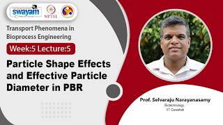 Lec 25: Particle Shape Effects and Effective Particle Diameter in PBR