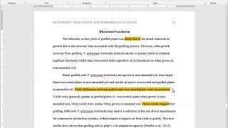Agriscience Fair: Discussion