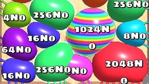 Blob Merge 3d | Mobile Game |GamePlay | ios android games | satisfying relaxing game (Part 58)